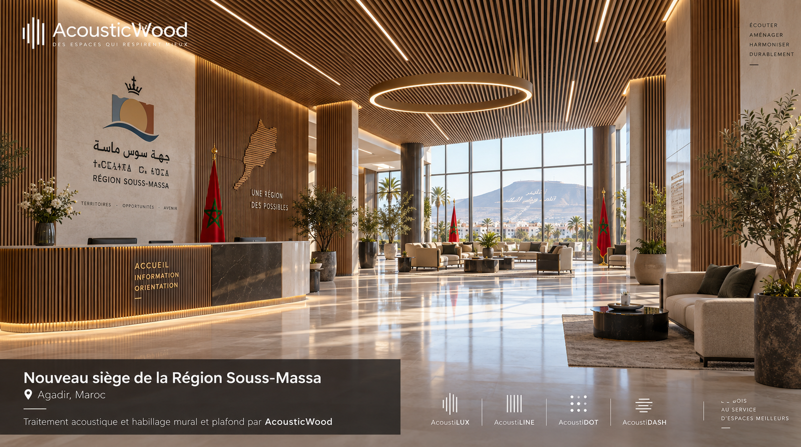 Nouveau siège de la Région Souss-Massa --- Agadir