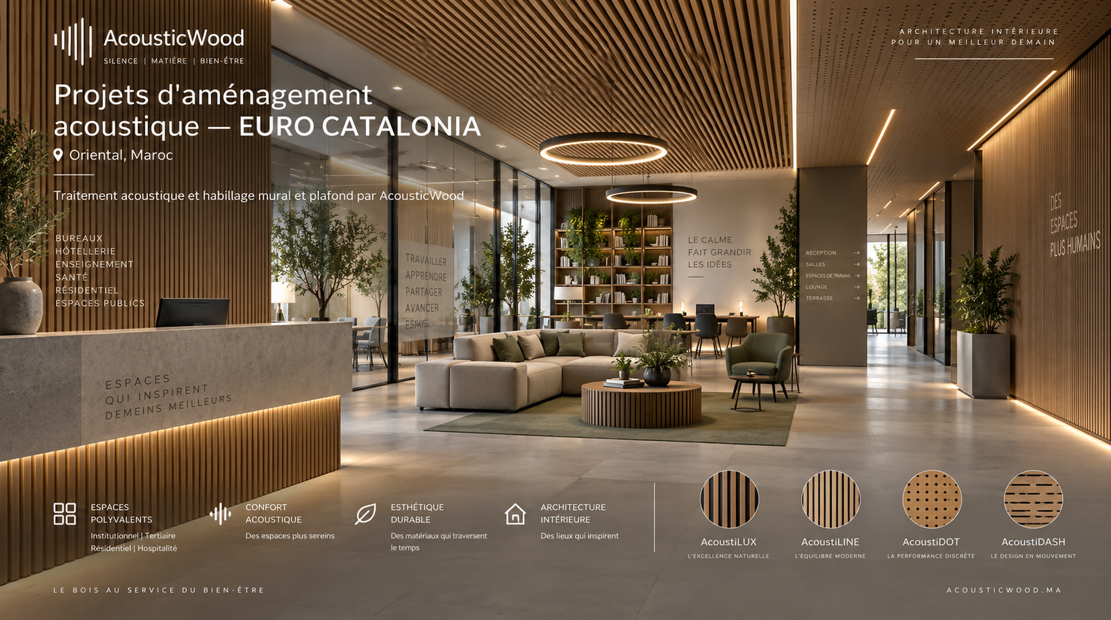 Projets d'aménagement acoustique --- EURO CATALONIA